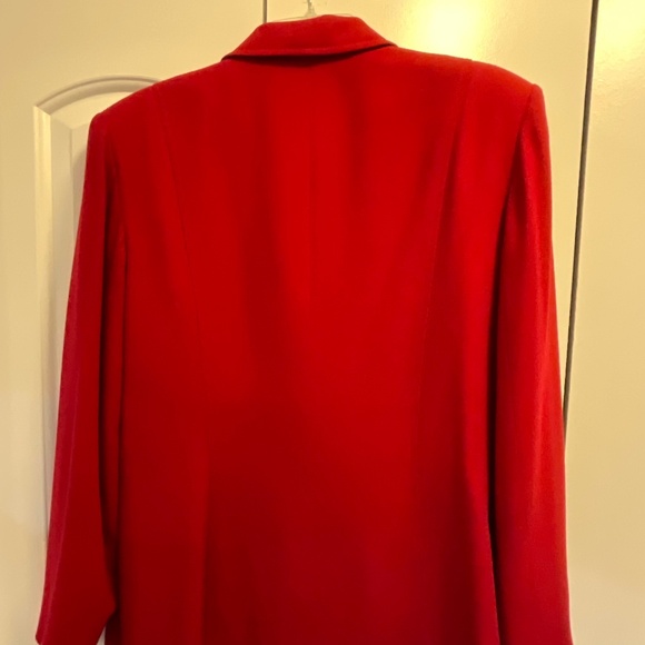 Women’s red Le Suit suit jacket size 16 - Picture 3 of 7